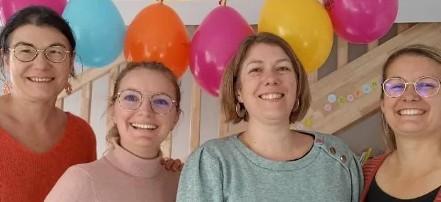 équipes de la micro crèche Soleil D'enfance à Angers